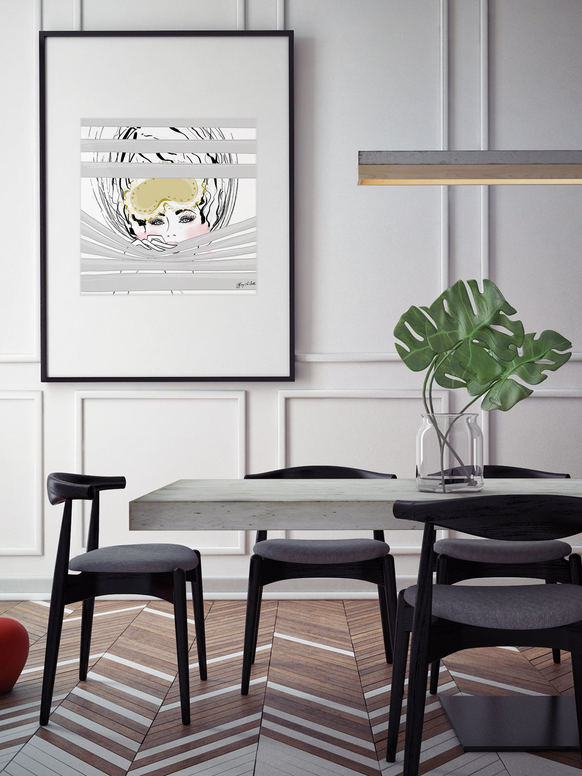 Good Morning - Illustration - Limited Edition Print - Tiffany La Belle