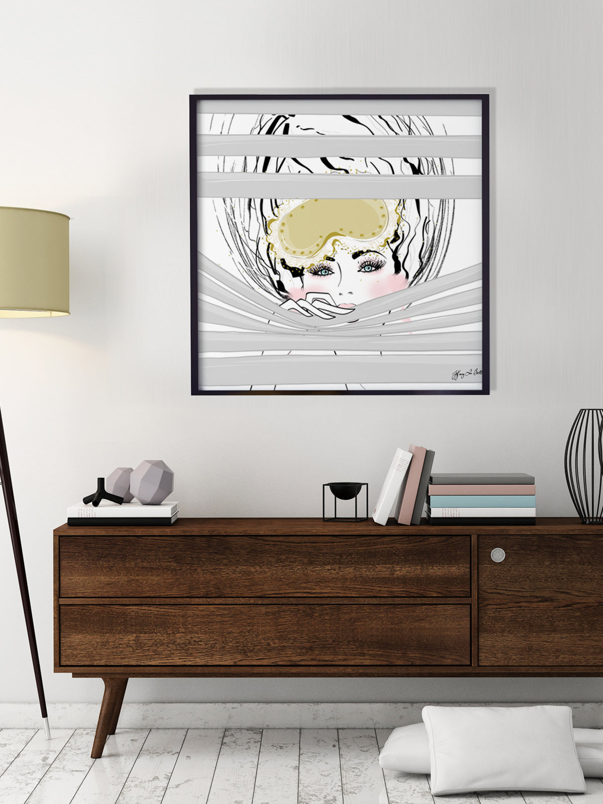 Good Morning - Illustration - Limited Edition Print - Tiffany La Belle