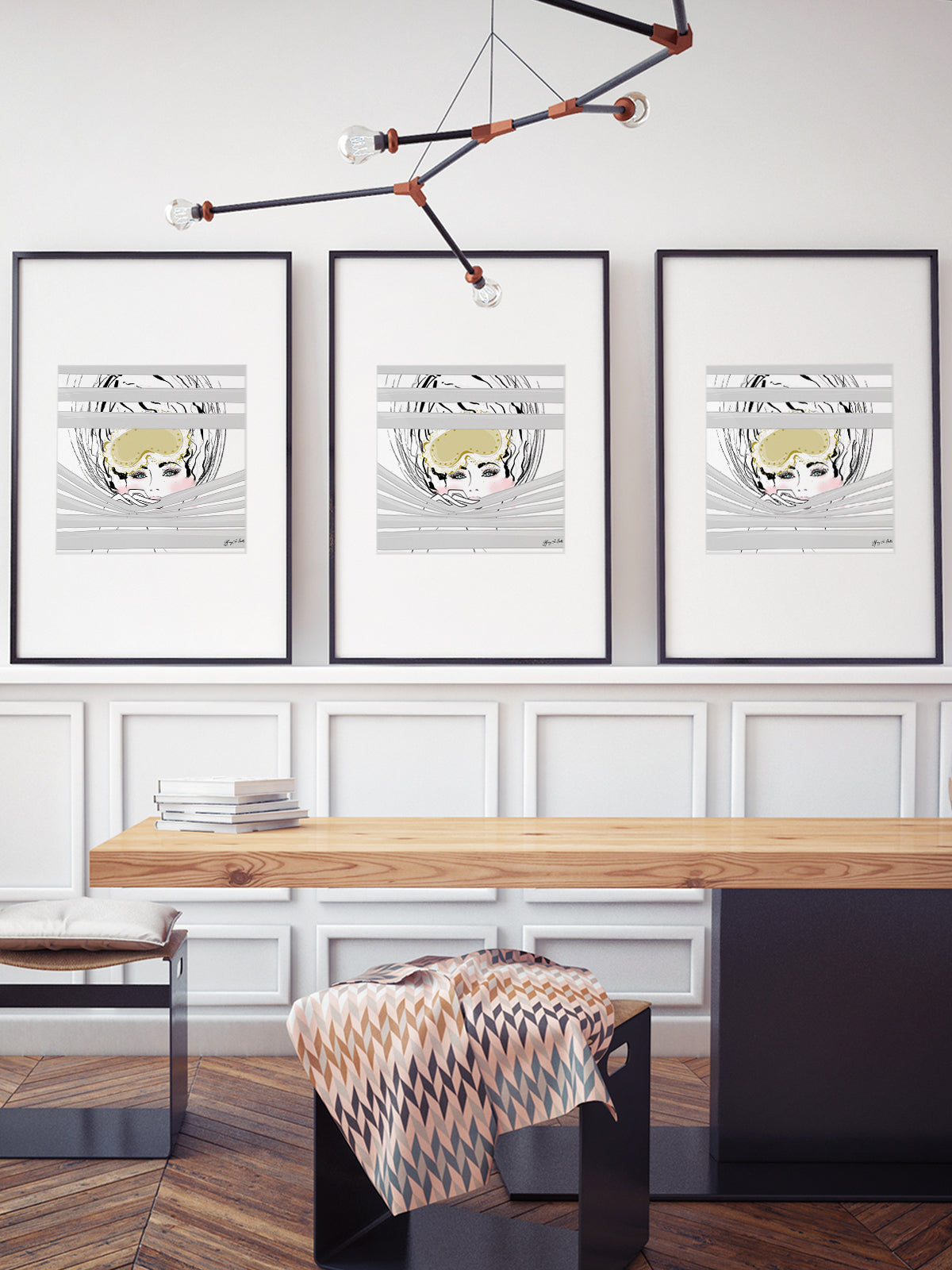 Good Morning - Illustration - Limited Edition Print - Tiffany La Belle