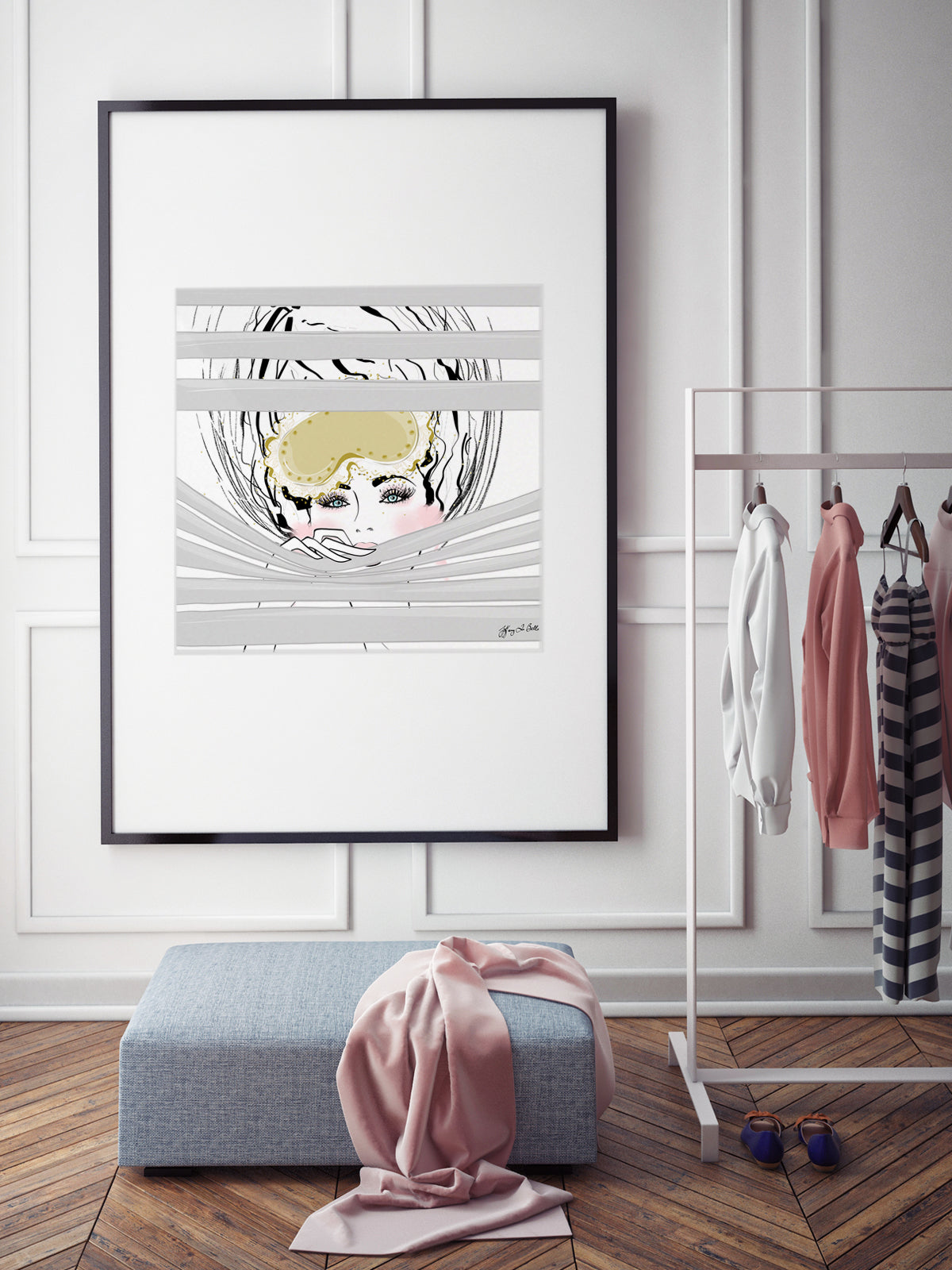 Good Morning - Illustration - Limited Edition Print - Tiffany La Belle