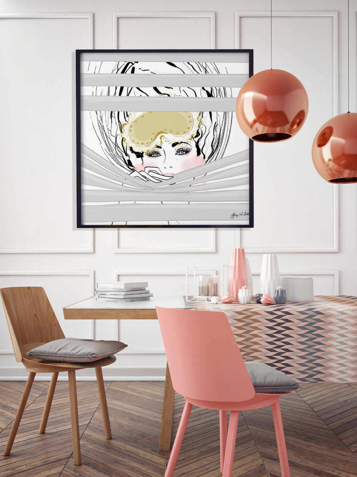 Good Morning - Illustration - Limited Edition Print - Tiffany La Belle