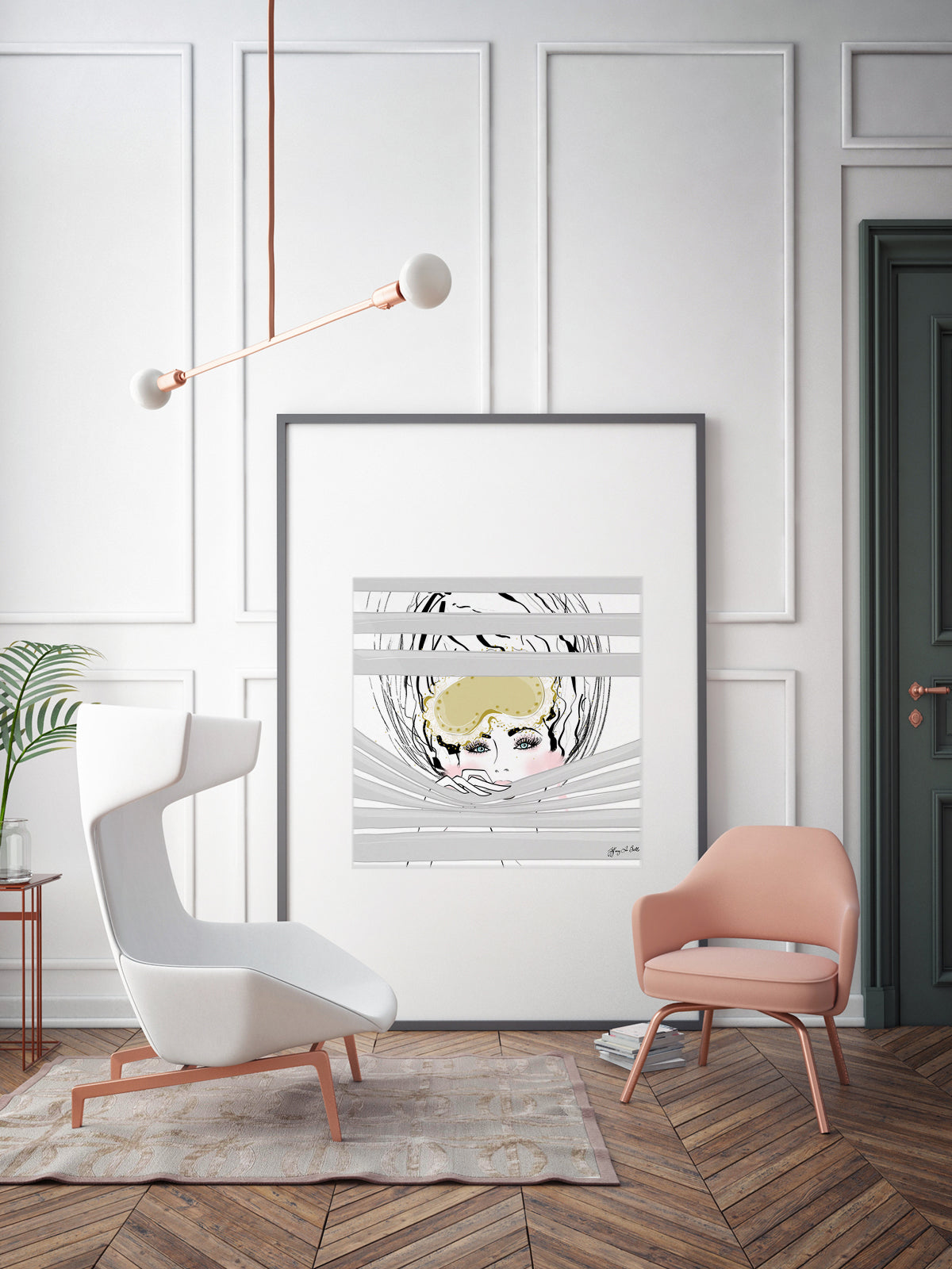 Good Morning - Illustration - Limited Edition Print - Tiffany La Belle