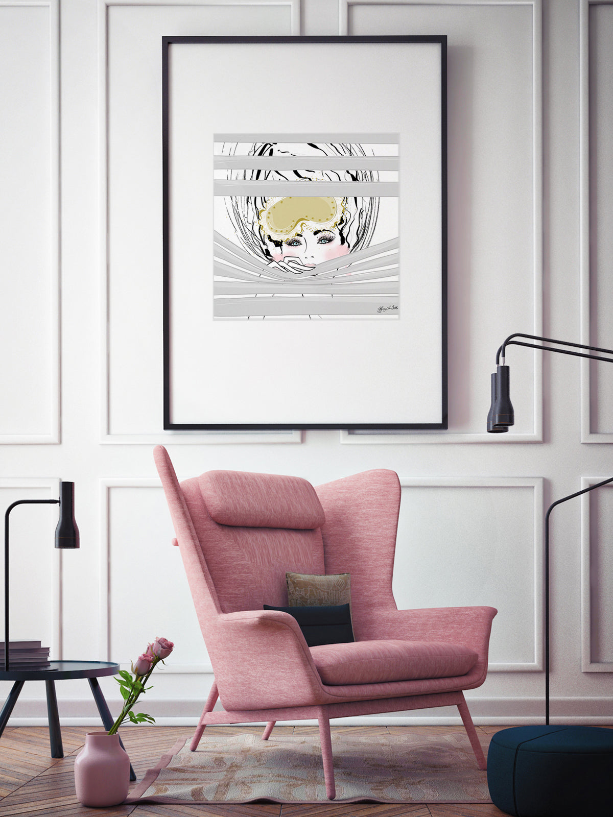 Good Morning - Illustration - Limited Edition Print - Tiffany La Belle