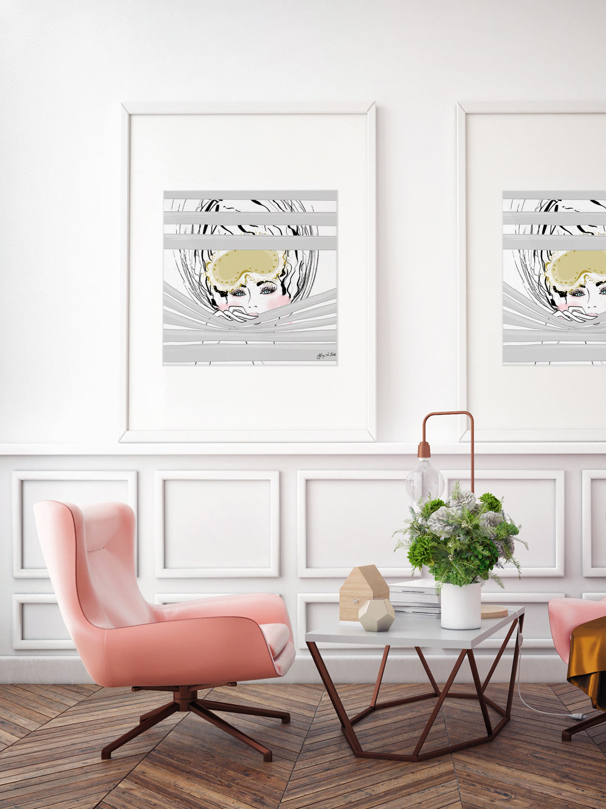 Good Morning - Illustration - Limited Edition Print - Tiffany La Belle