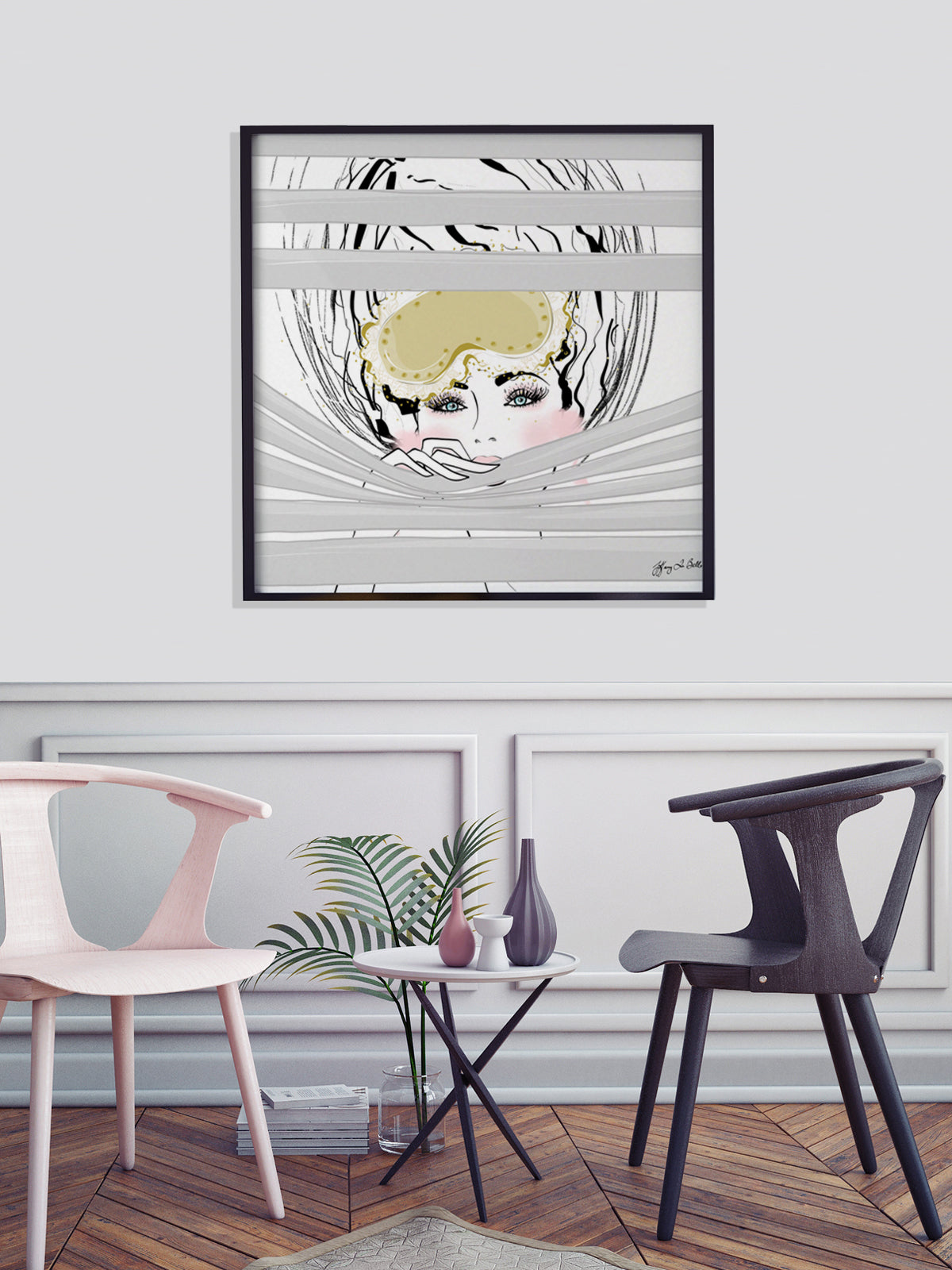 Good Morning - Illustration - Limited Edition Print - Tiffany La Belle