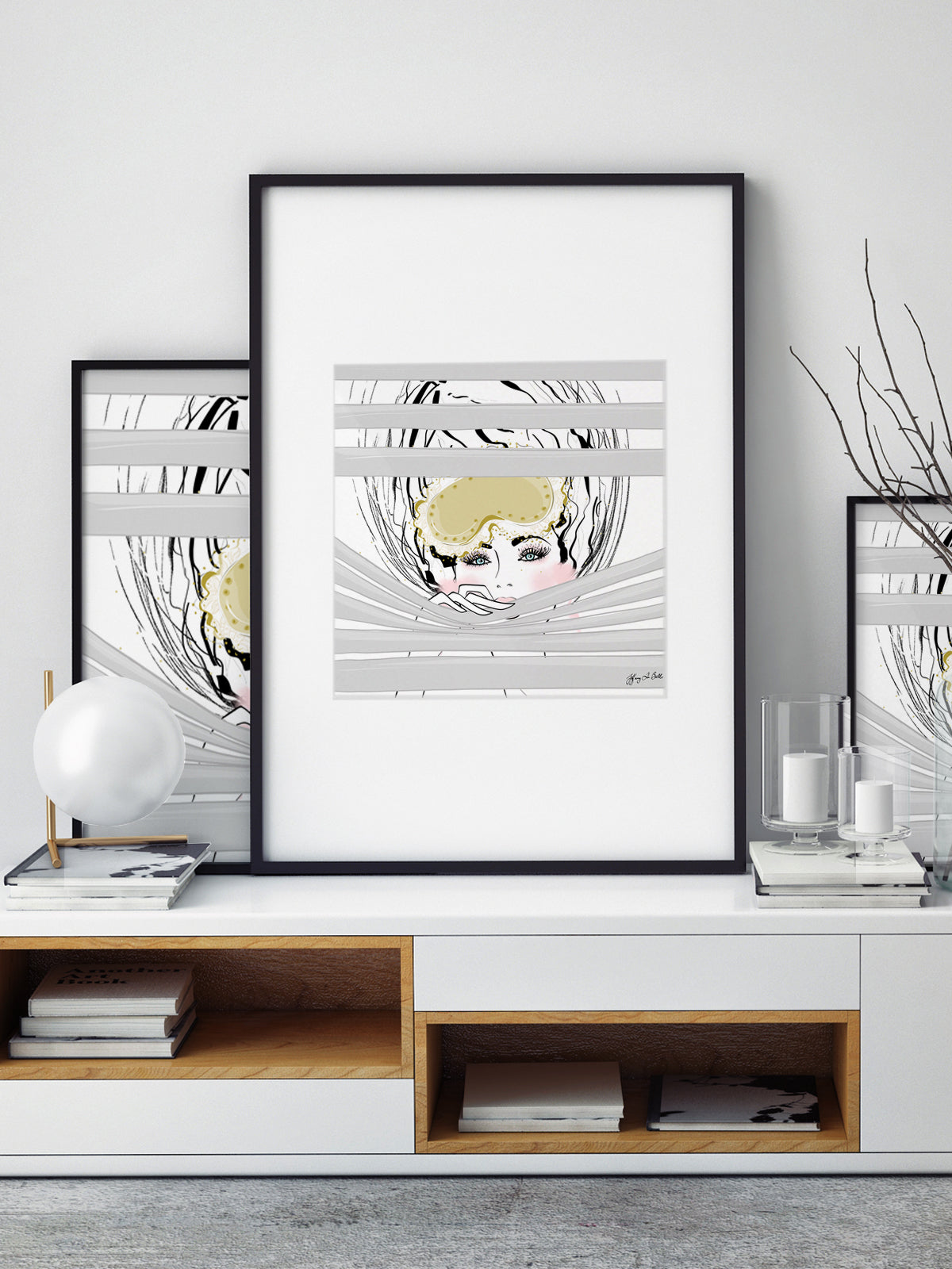 Good Morning - Illustration - Limited Edition Print - Tiffany La Belle