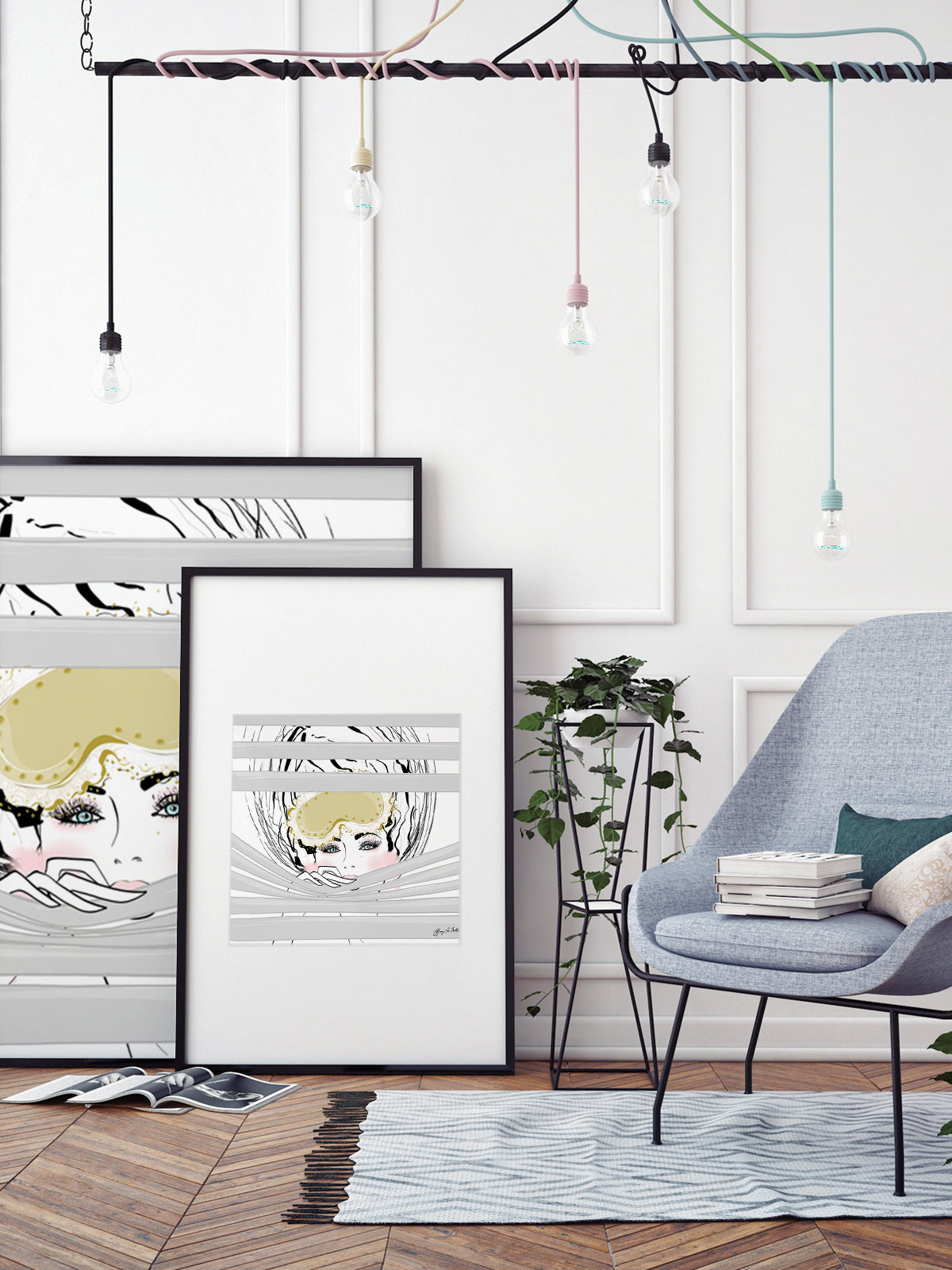 Good Morning - Illustration - Limited Edition Print - Tiffany La Belle