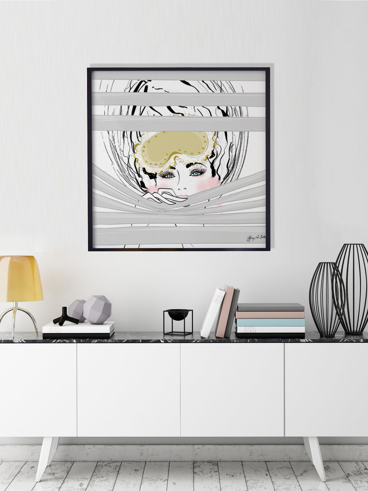 Good Morning - Illustration - Limited Edition Print - Tiffany La Belle