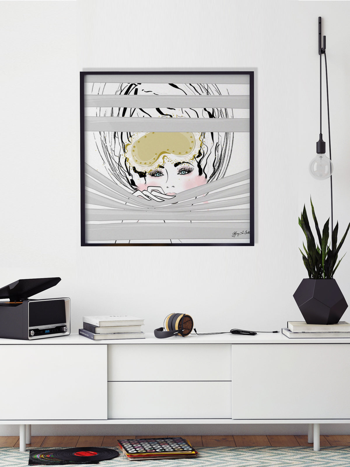 Good Morning - Illustration - Limited Edition Print - Tiffany La Belle