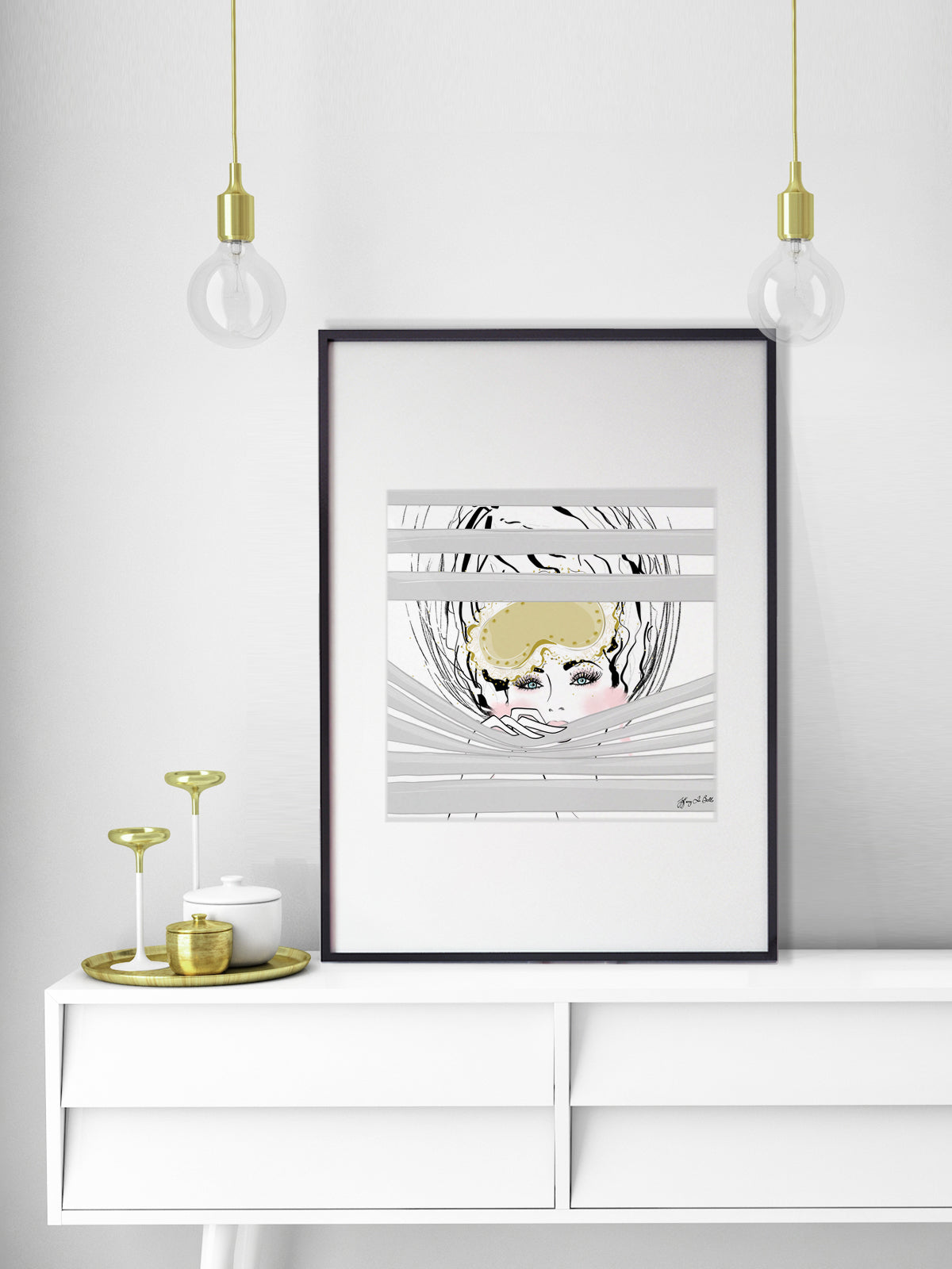 Good Morning - Illustration - Limited Edition Print - Tiffany La Belle