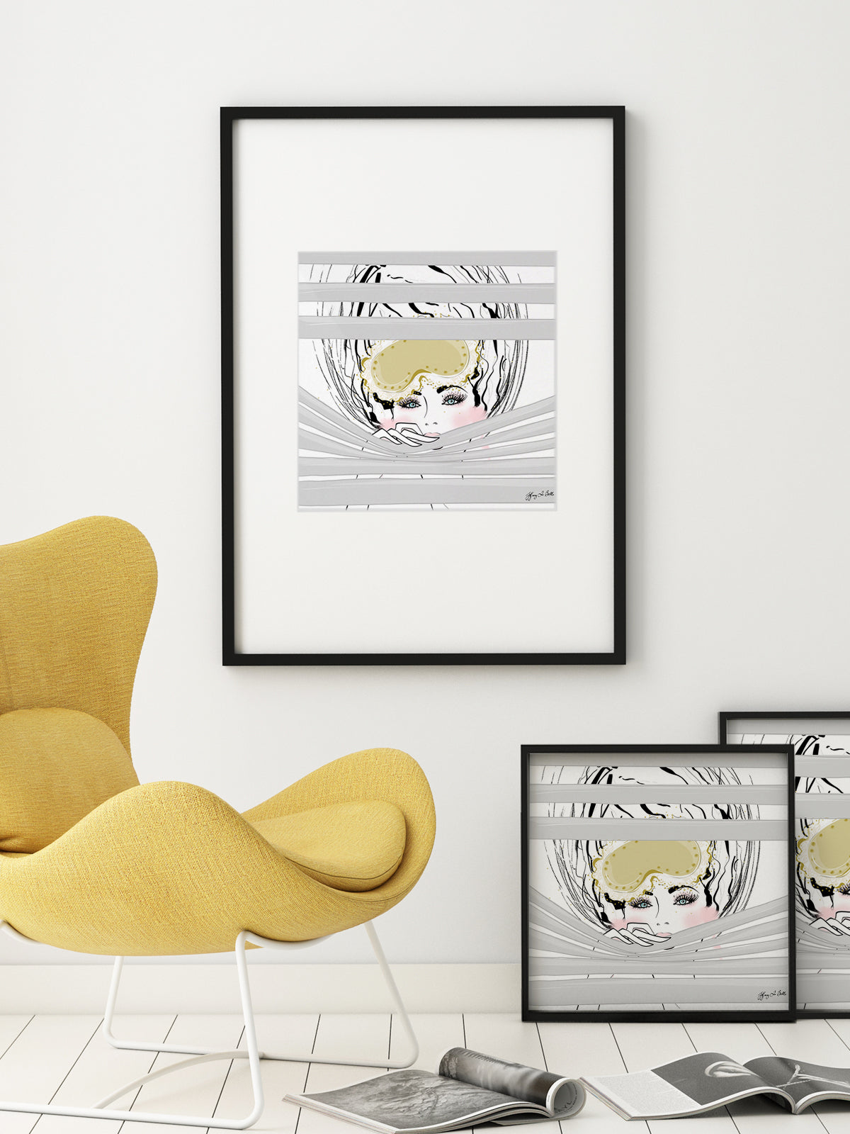 Good Morning - Illustration - Limited Edition Print - Tiffany La Belle