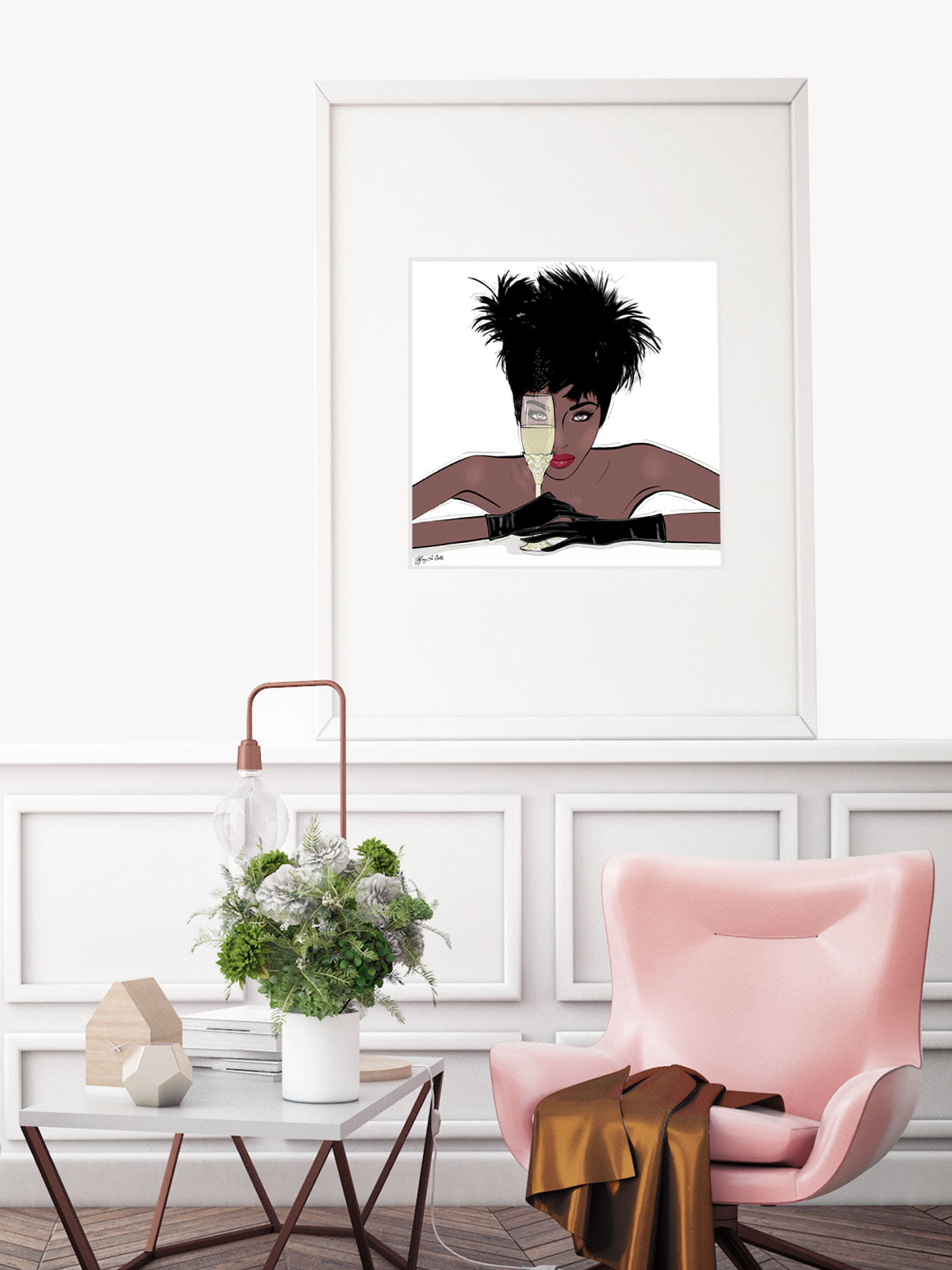 I See You - Illustration - Limited Edition Print - Tiffany La Belle