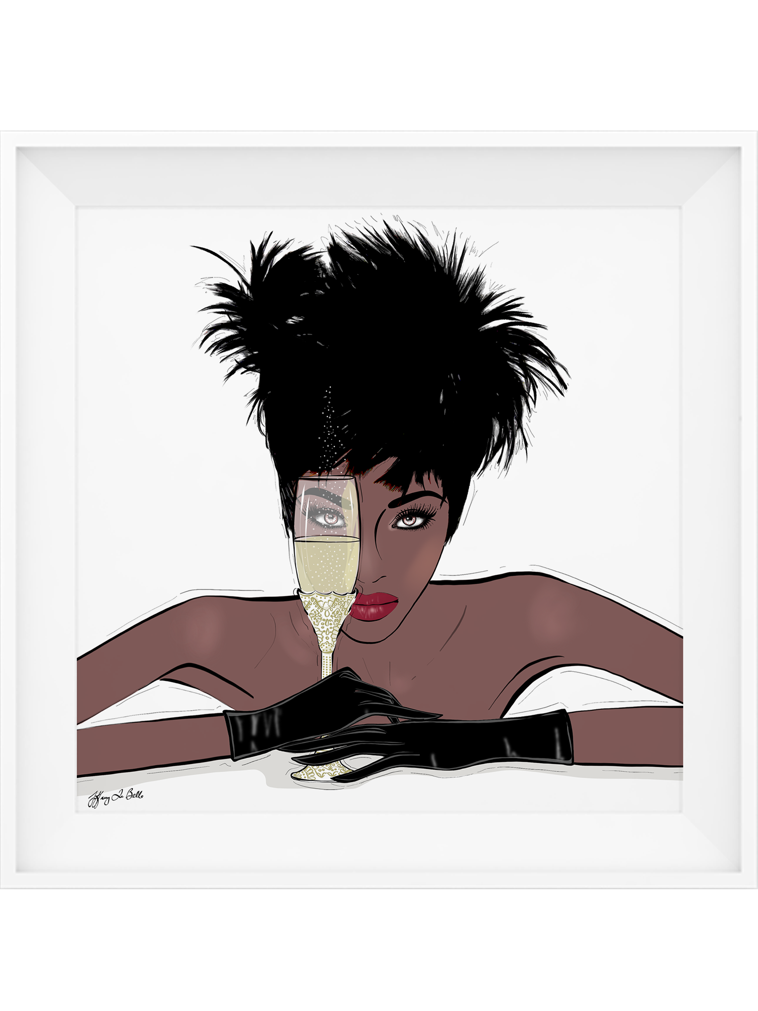 I See You - Illustration - Limited Edition Print - Tiffany La Belle