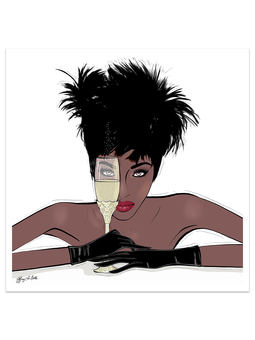 I See You - Illustration - Limited Edition Print - Tiffany La Belle