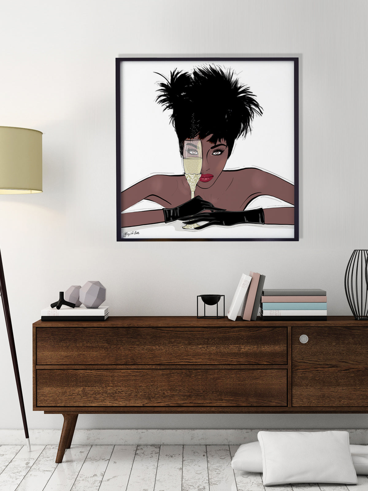 I See You - Illustration - Limited Edition Print - Tiffany La Belle