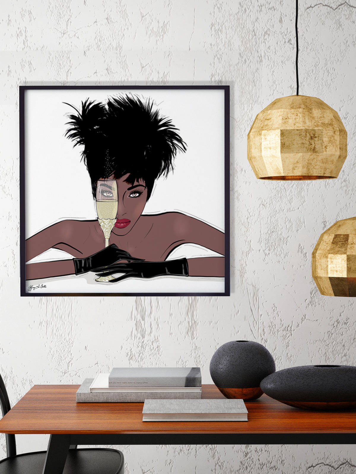I See You - Illustration - Limited Edition Print - Tiffany La Belle