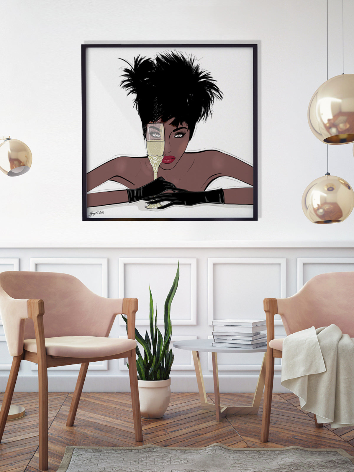 I See You - Illustration - Limited Edition Print - Tiffany La Belle