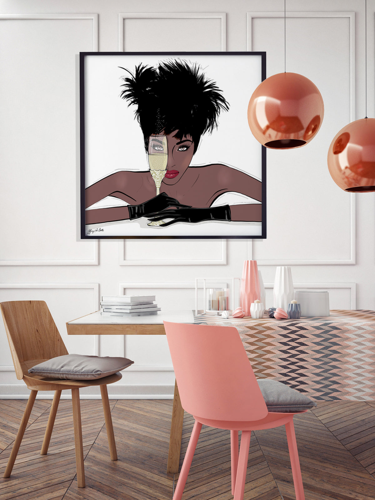 I See You - Illustration - Limited Edition Print - Tiffany La Belle