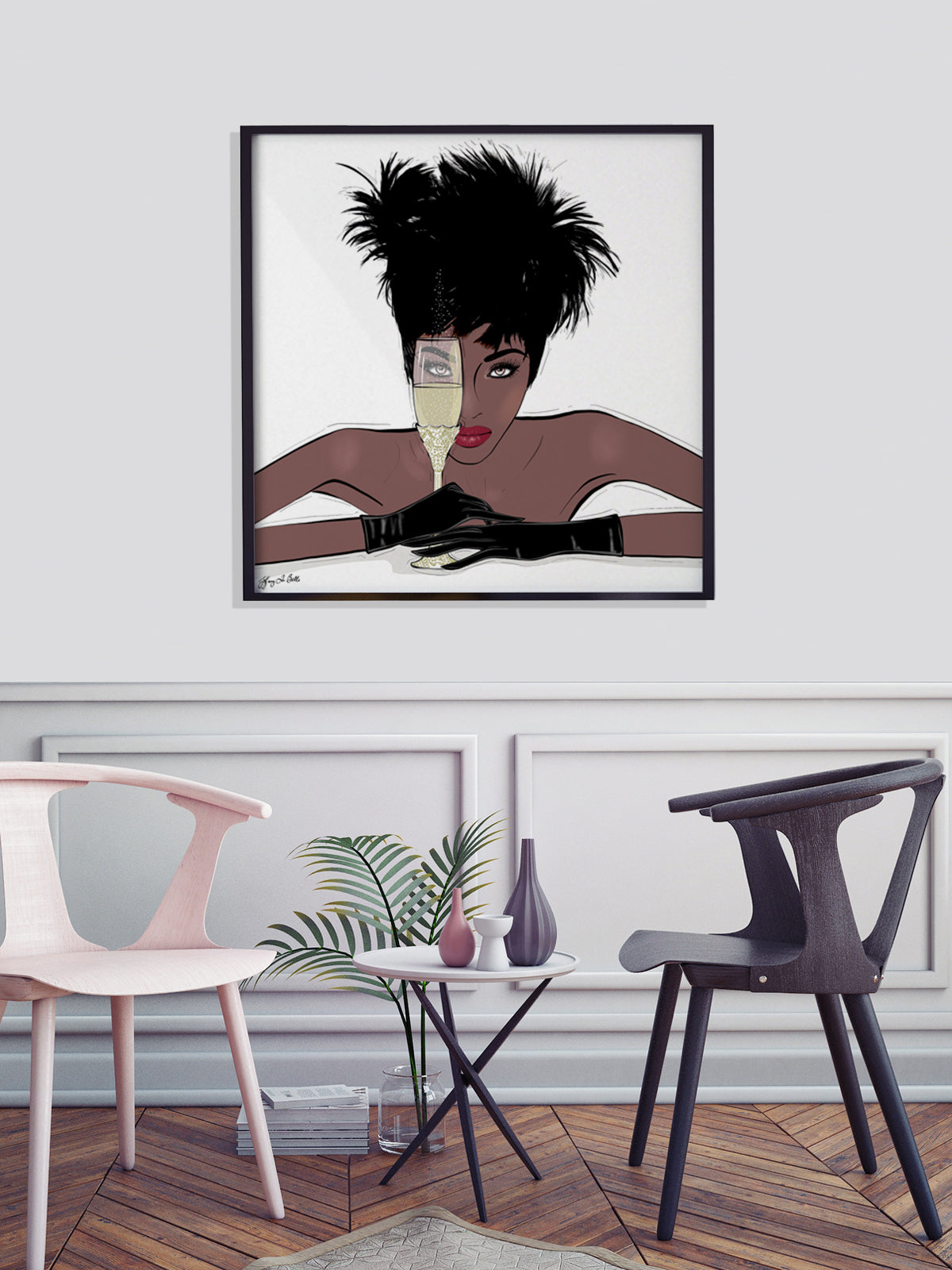 I See You - Illustration - Limited Edition Print - Tiffany La Belle