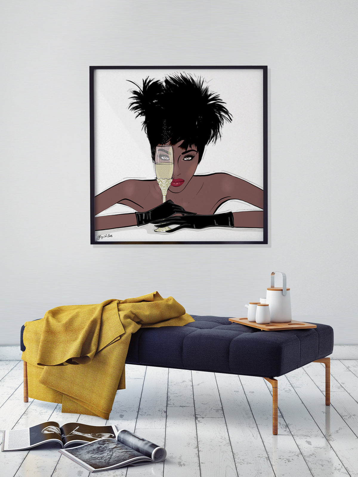 I See You - Illustration - Limited Edition Print - Tiffany La Belle