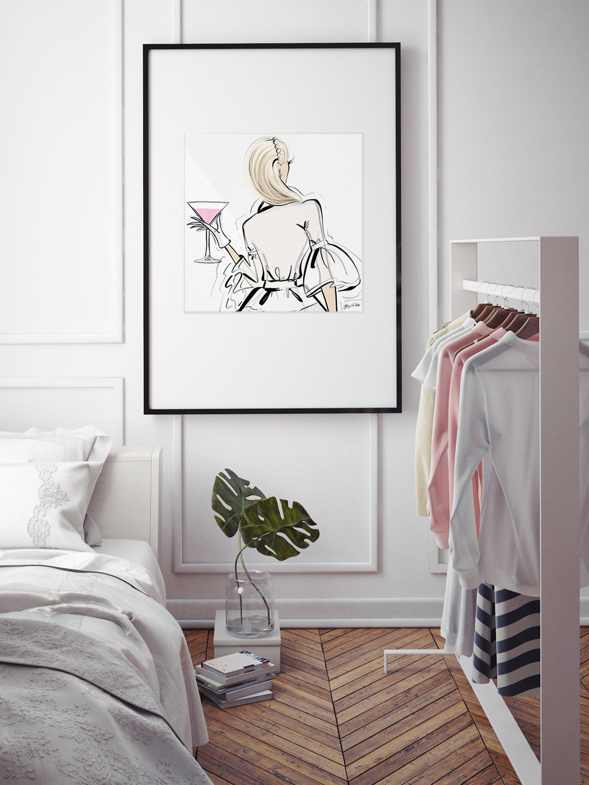Dior Cocktails - Illustration - Limited Edition Print - Tiffany La Belle