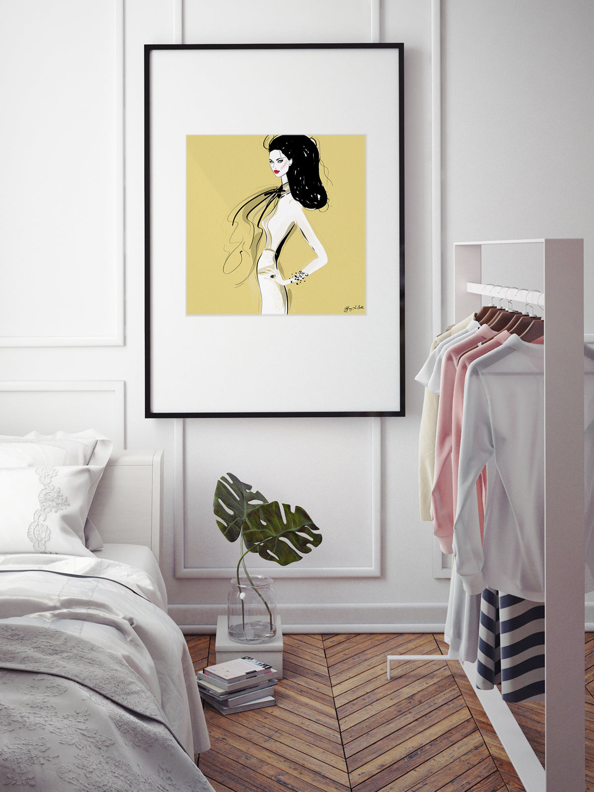She's All Style - Illustration - Limited Edition Print - Tiffany La Belle