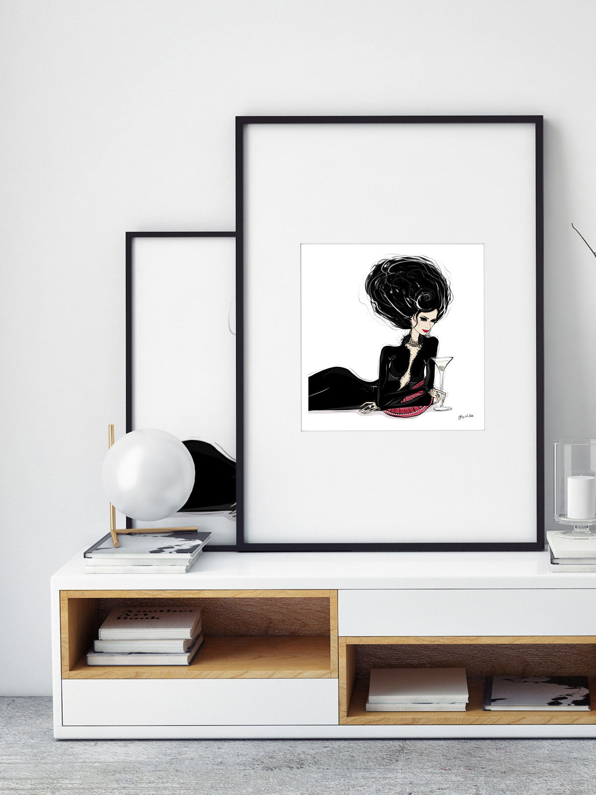 Martini Moments - Illustration - Limited Edition Print - Tiffany La Belle