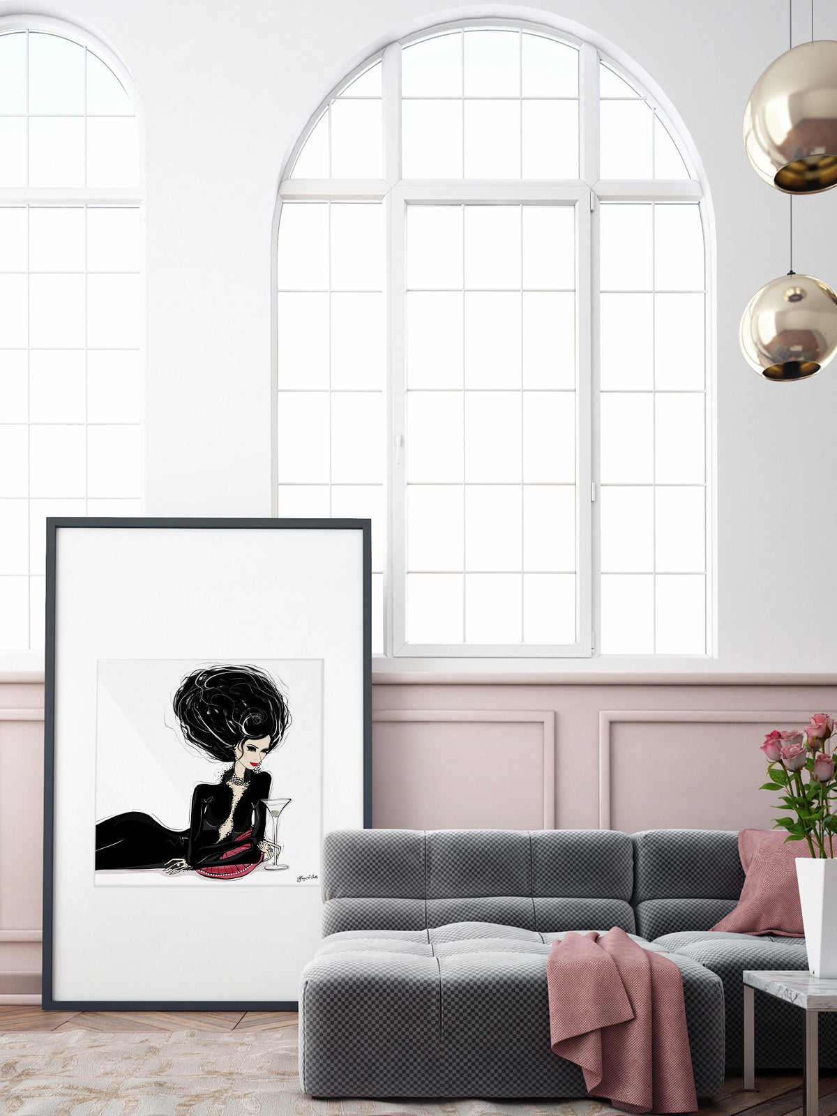 Martini Moments - Illustration - Limited Edition Print - Tiffany La Belle