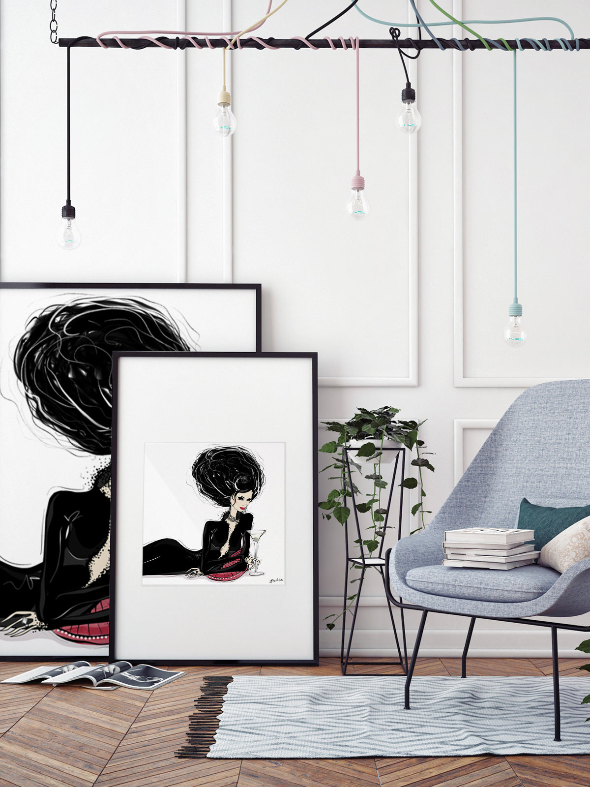 Martini Moments - Illustration - Limited Edition Print - Tiffany La Belle