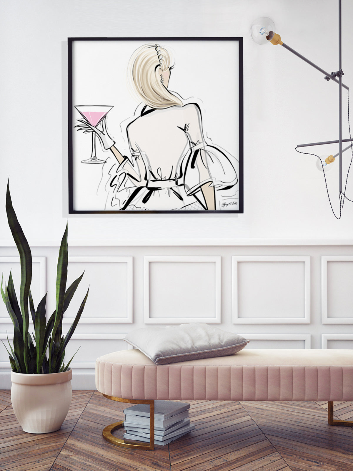 Dior Cocktails - Illustration - Limited Edition Print - Tiffany La Belle