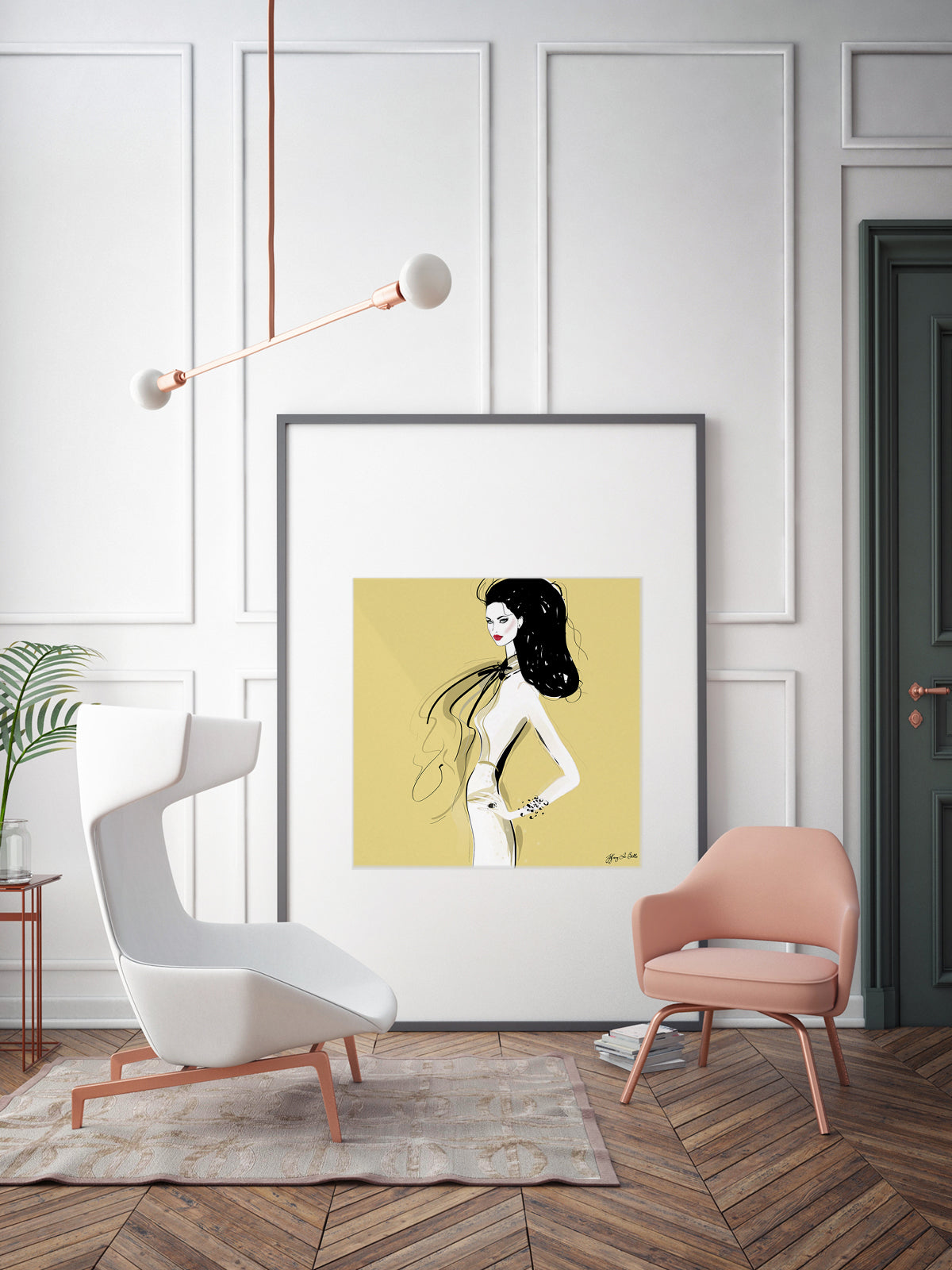 She's All Style - Illustration - Limited Edition Print - Tiffany La Belle