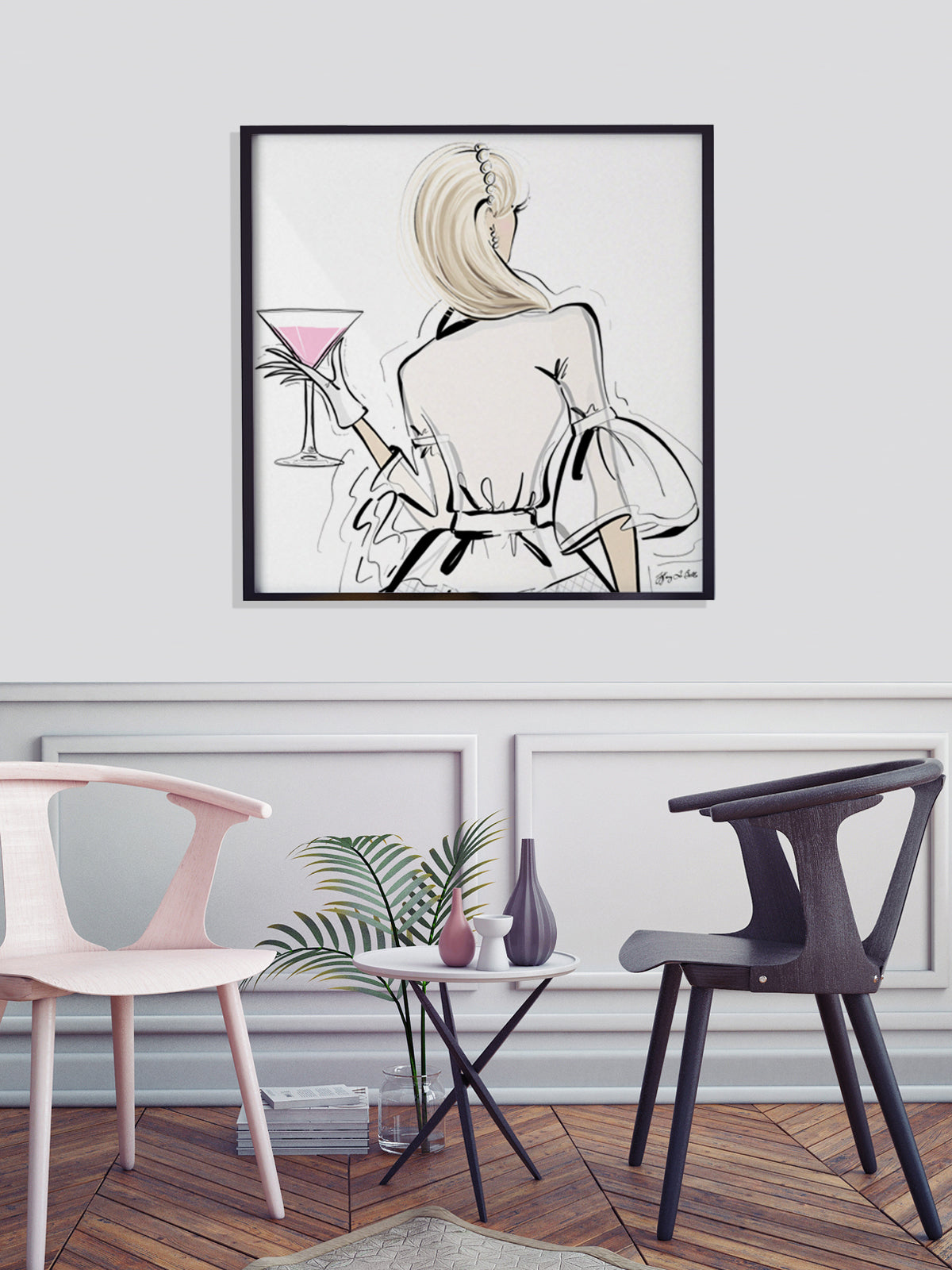 Dior Cocktails - Illustration - Limited Edition Print - Tiffany La Belle