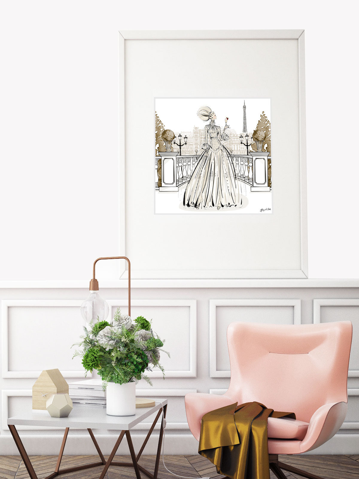 Paris Fashion Week Haute Couture - Illustration - Limited Edition Print - Tiffany La Belle