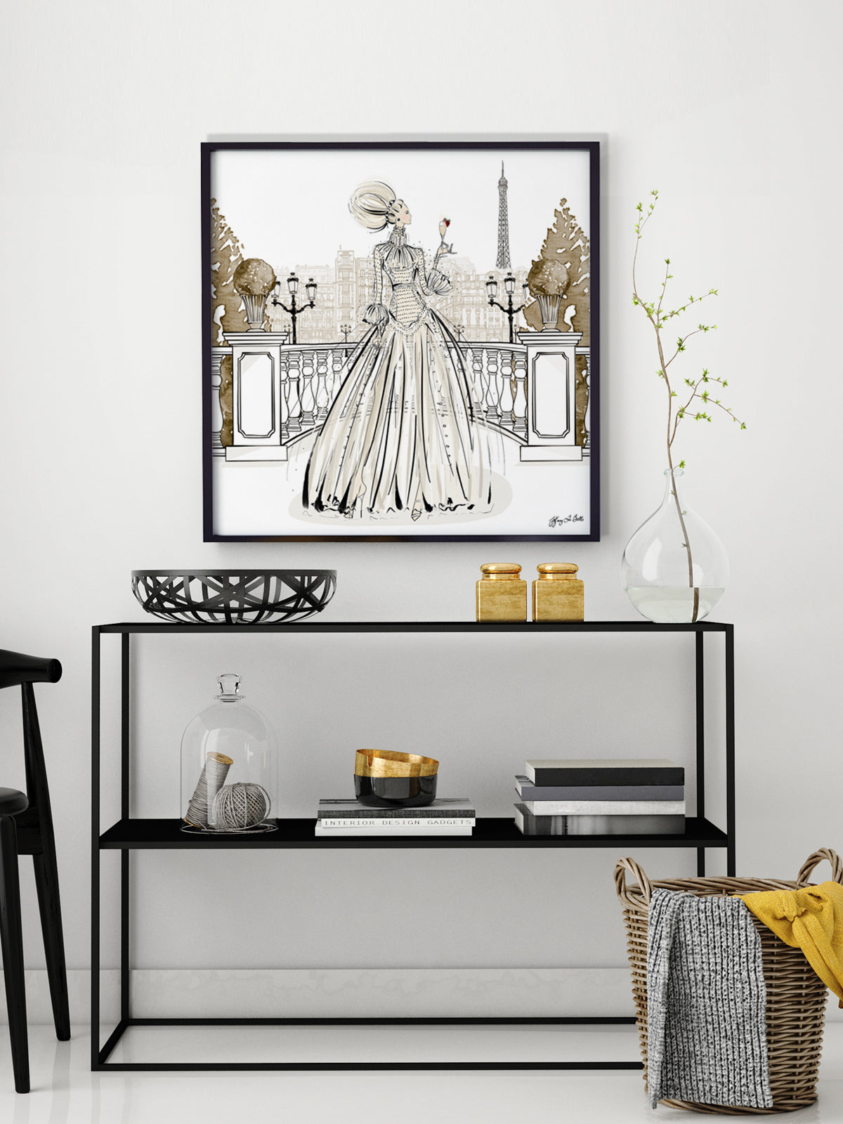Paris Fashion Week Haute Couture - Illustration - Limited Edition Print - Tiffany La Belle