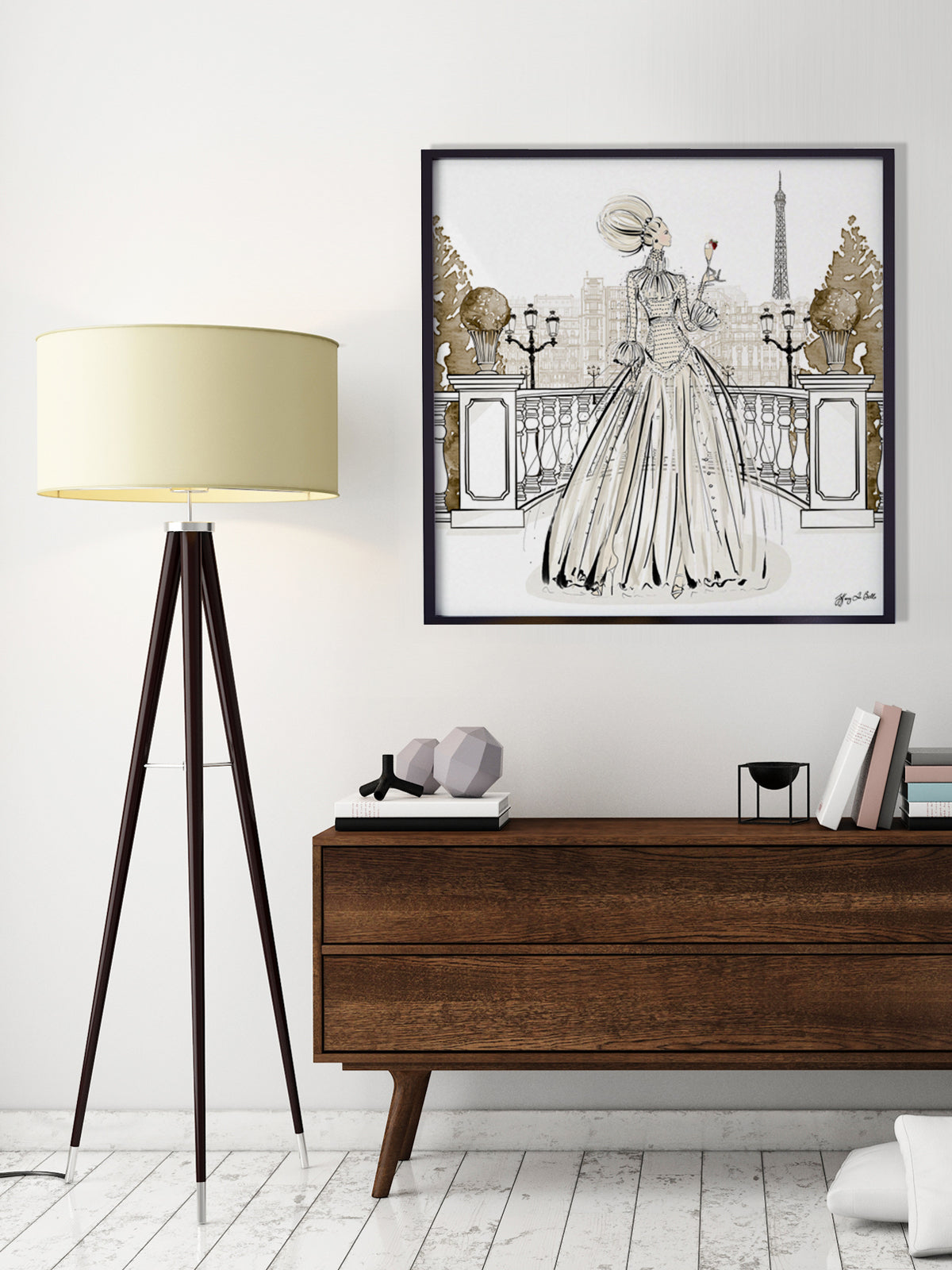Paris Fashion Week Haute Couture - Illustration - Limited Edition Print - Tiffany La Belle