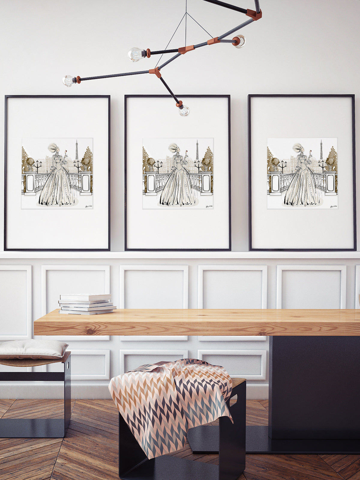 Paris Fashion Week Haute Couture - Illustration - Limited Edition Print - Tiffany La Belle