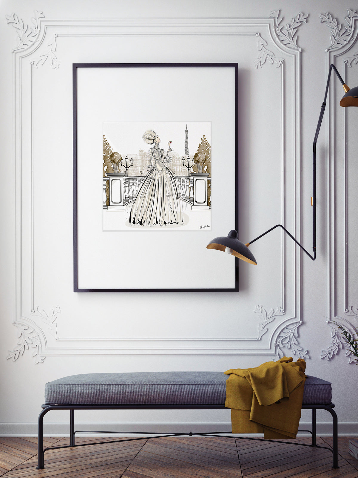 Paris Fashion Week Haute Couture - Illustration - Limited Edition Print - Tiffany La Belle