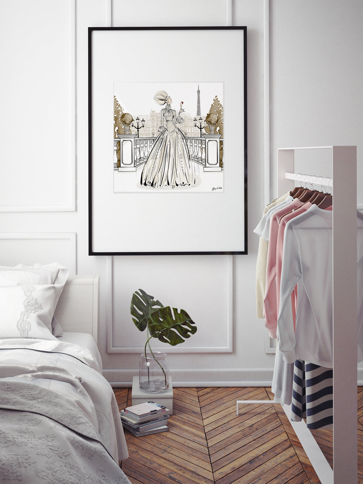 Paris Fashion Week Haute Couture - Illustration - Limited Edition Print - Tiffany La Belle