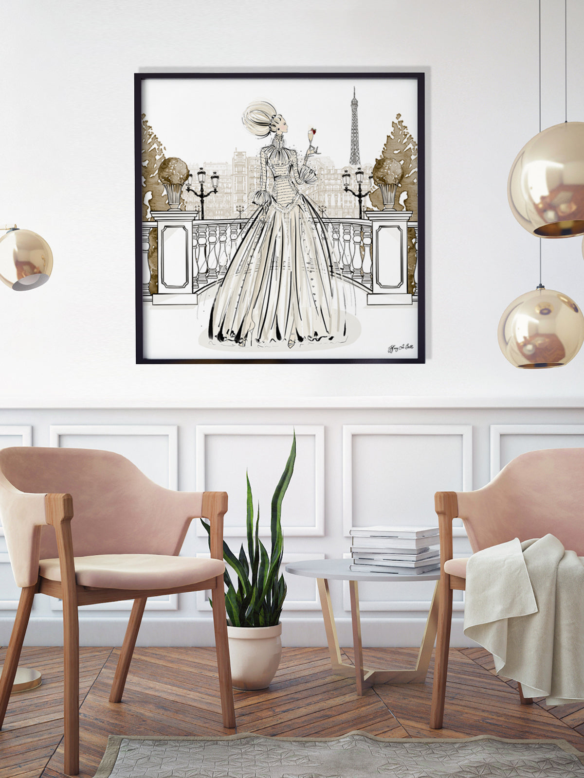 Paris Fashion Week Haute Couture - Illustration - Limited Edition Print - Tiffany La Belle
