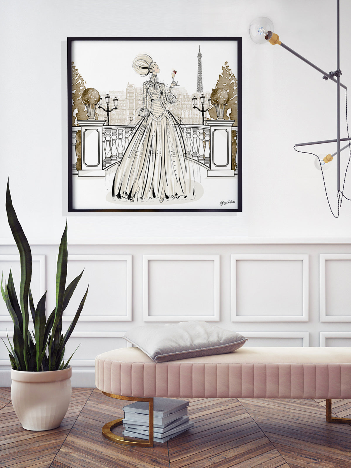 Paris Fashion Week Haute Couture - Illustration - Limited Edition Print - Tiffany La Belle