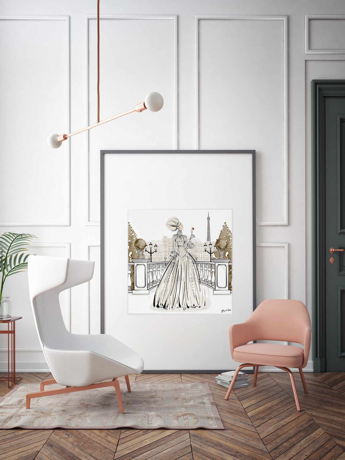 Paris Fashion Week Haute Couture - Illustration - Limited Edition Print - Tiffany La Belle
