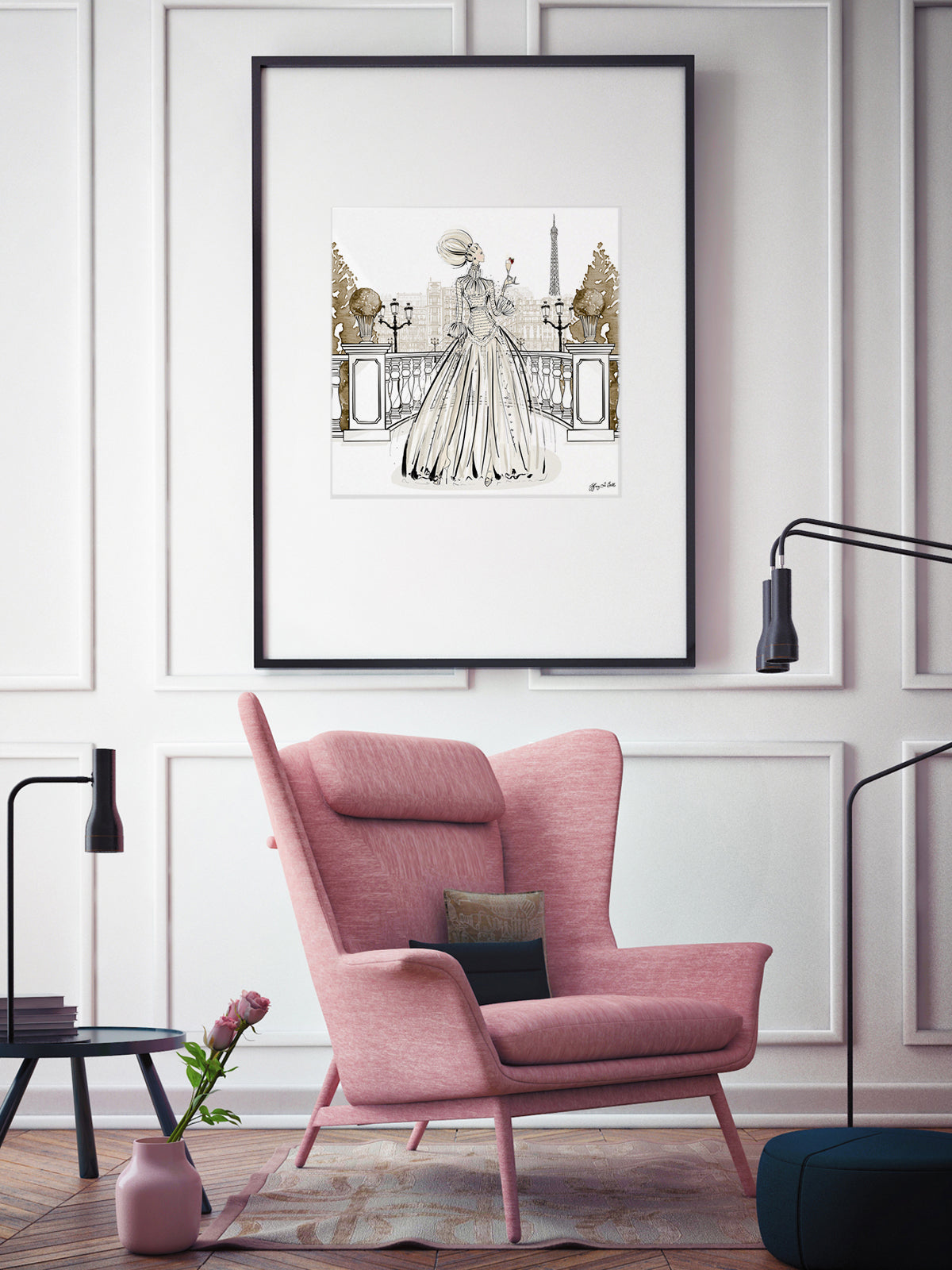 Paris Fashion Week Haute Couture - Illustration - Limited Edition Print - Tiffany La Belle