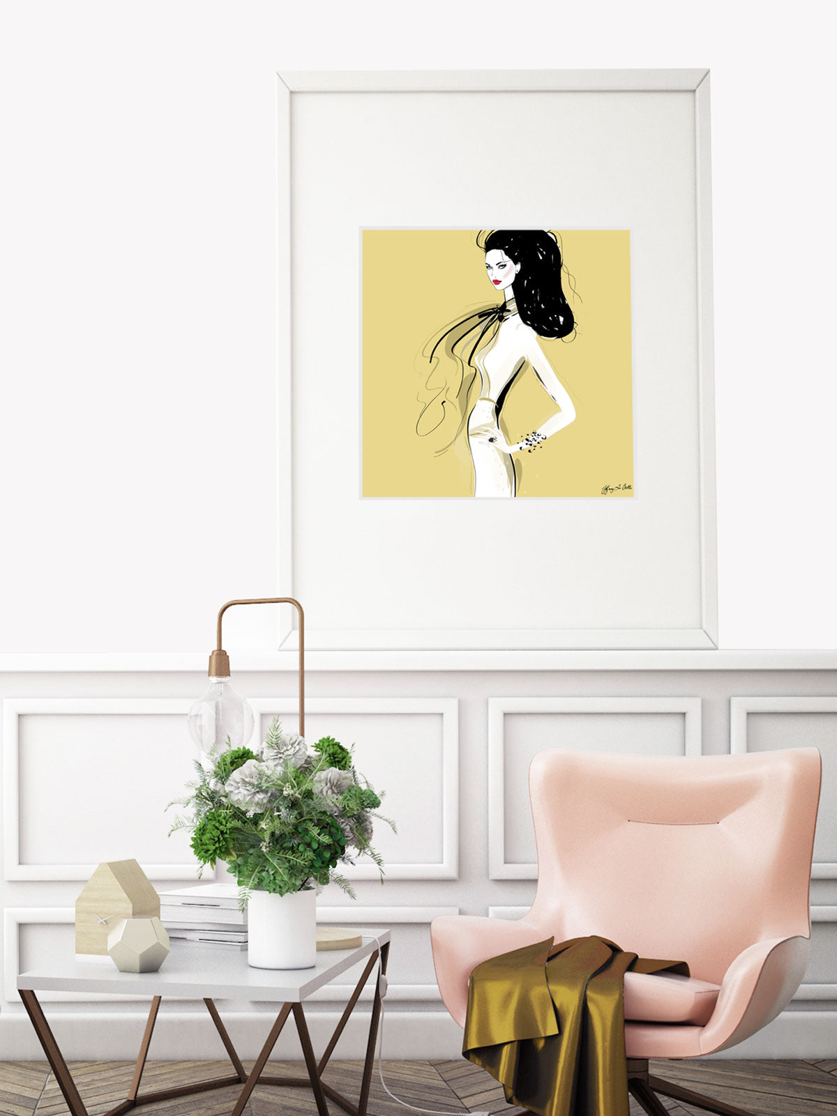 She's All Style - Illustration - Limited Edition Print - Tiffany La Belle