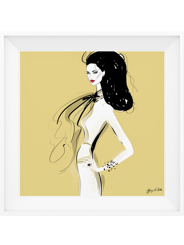 She's All Style - Illustration - Limited Edition Print - Tiffany La Belle