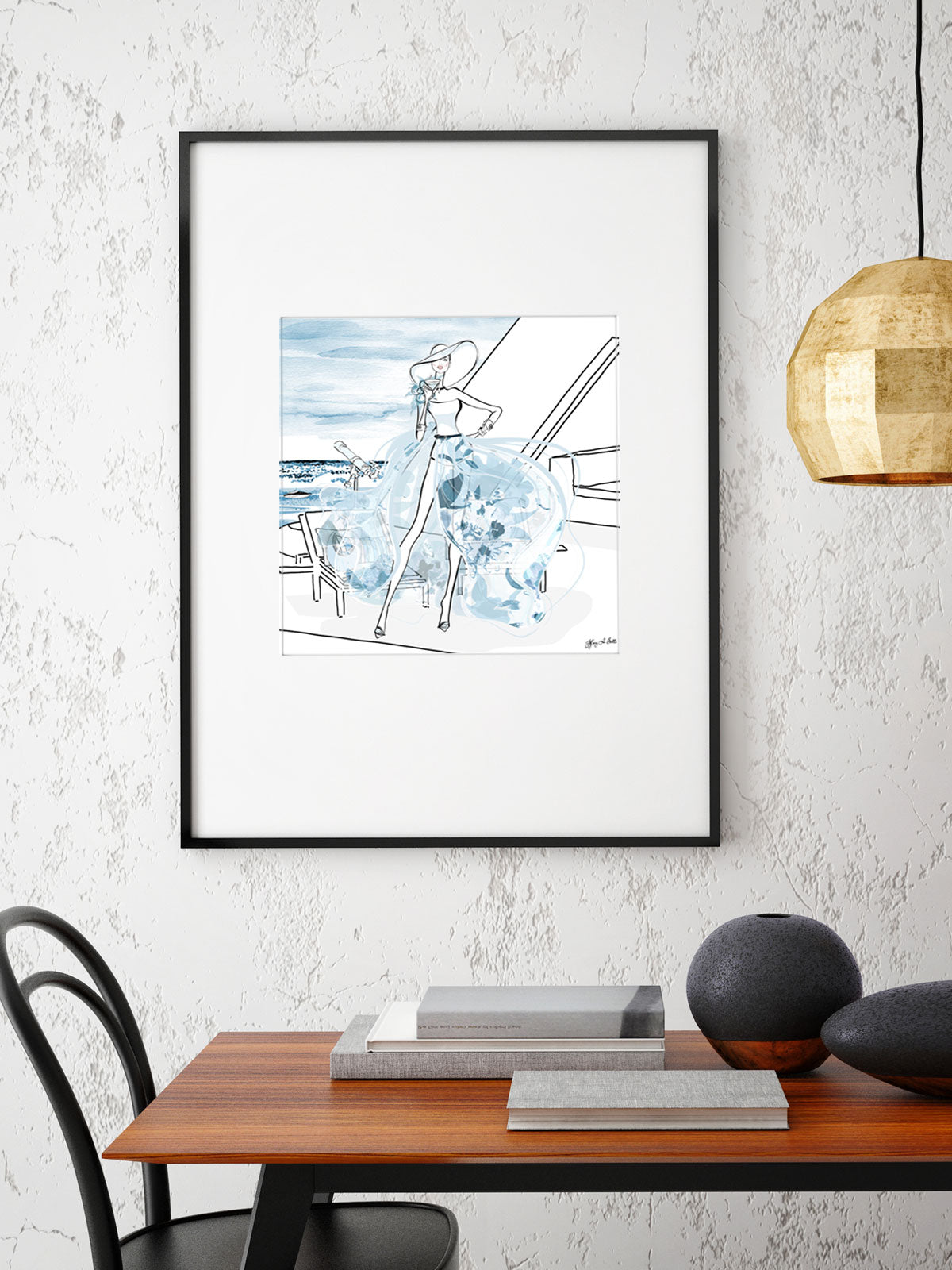 Summer is Coming - Illustration - Limited Edition Print - Tiffany La Belle