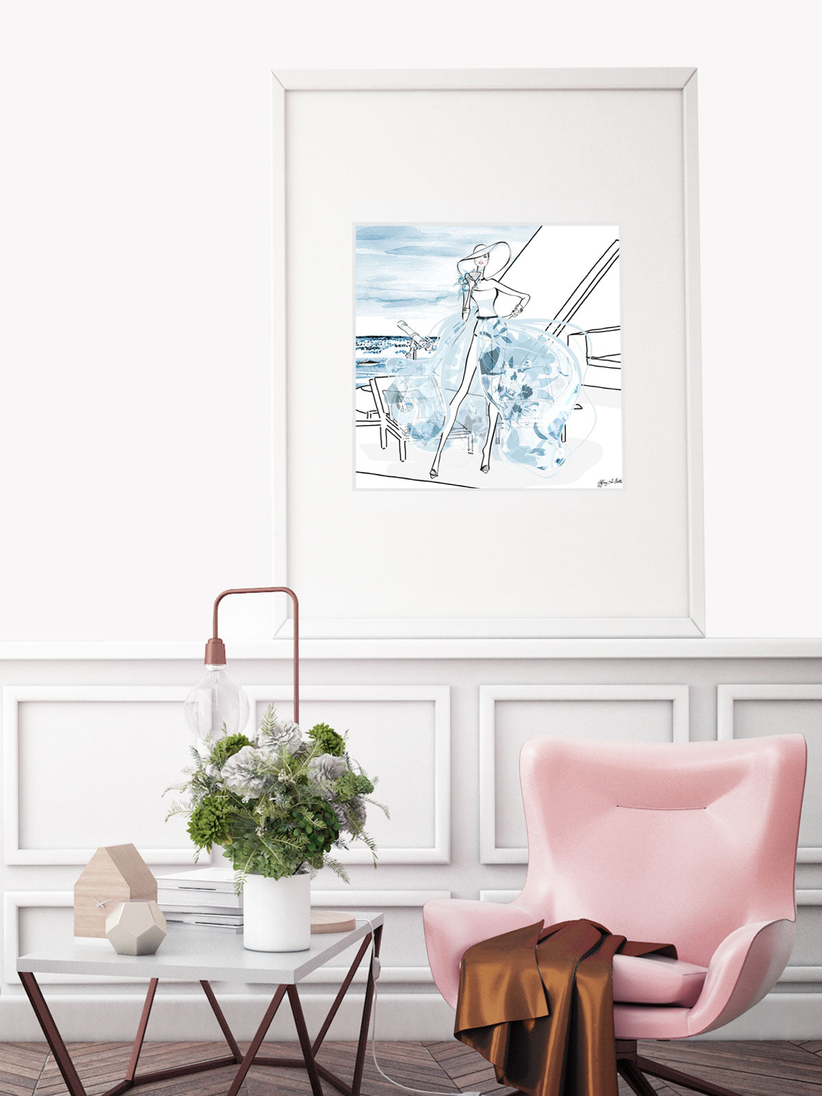 Summer is Coming - Illustration - Limited Edition Print - Tiffany La Belle