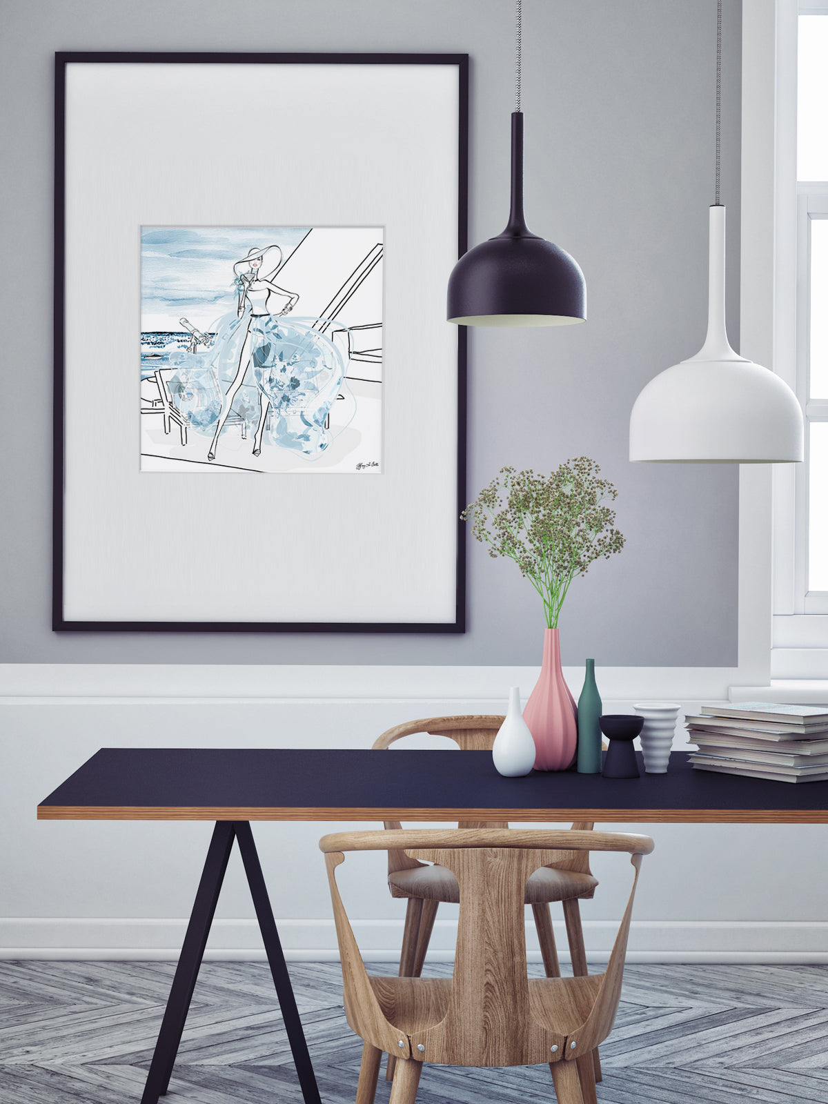 Summer is Coming - Illustration - Limited Edition Print - Tiffany La Belle