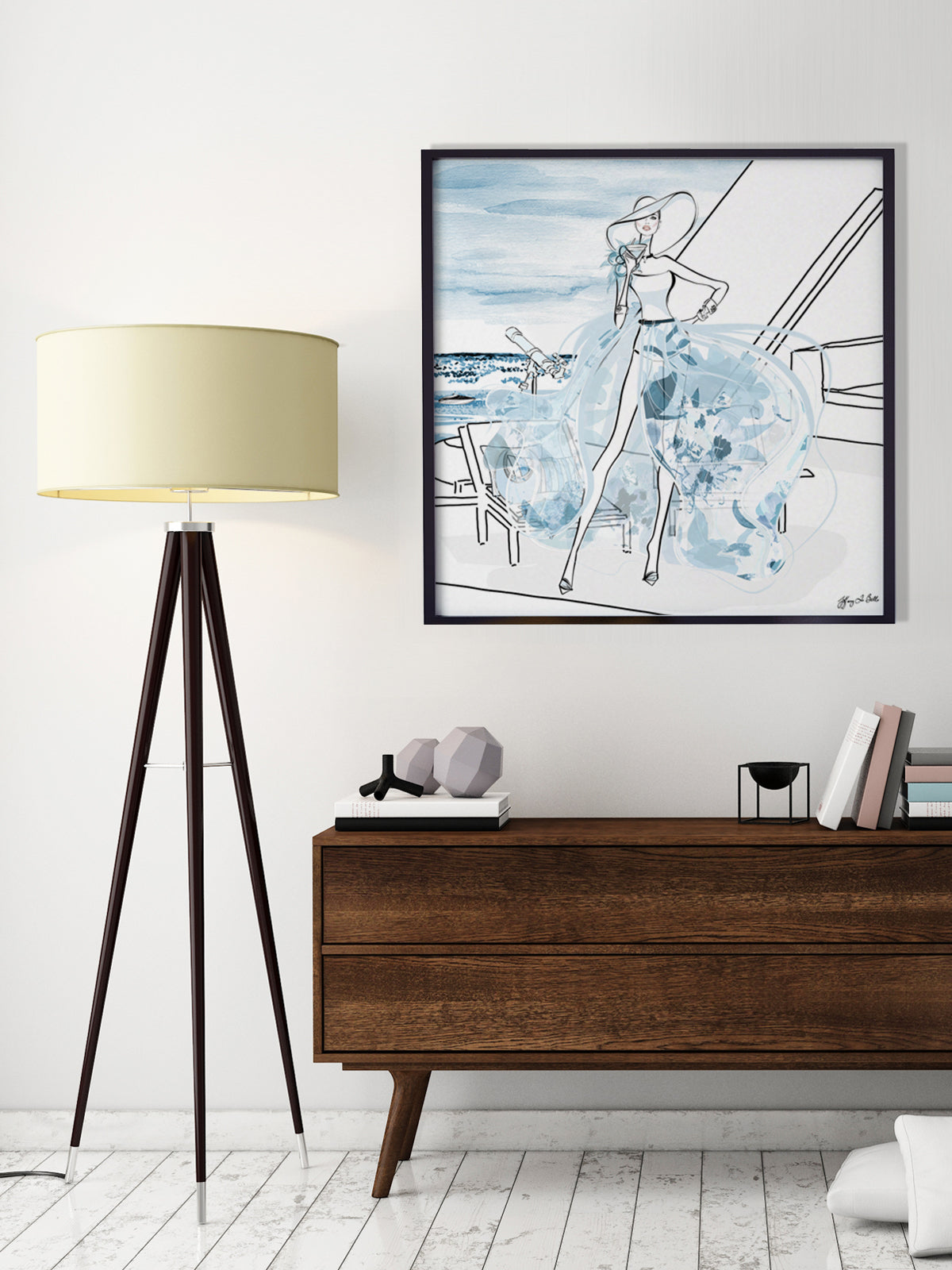 Summer is Coming - Illustration - Limited Edition Print - Tiffany La Belle
