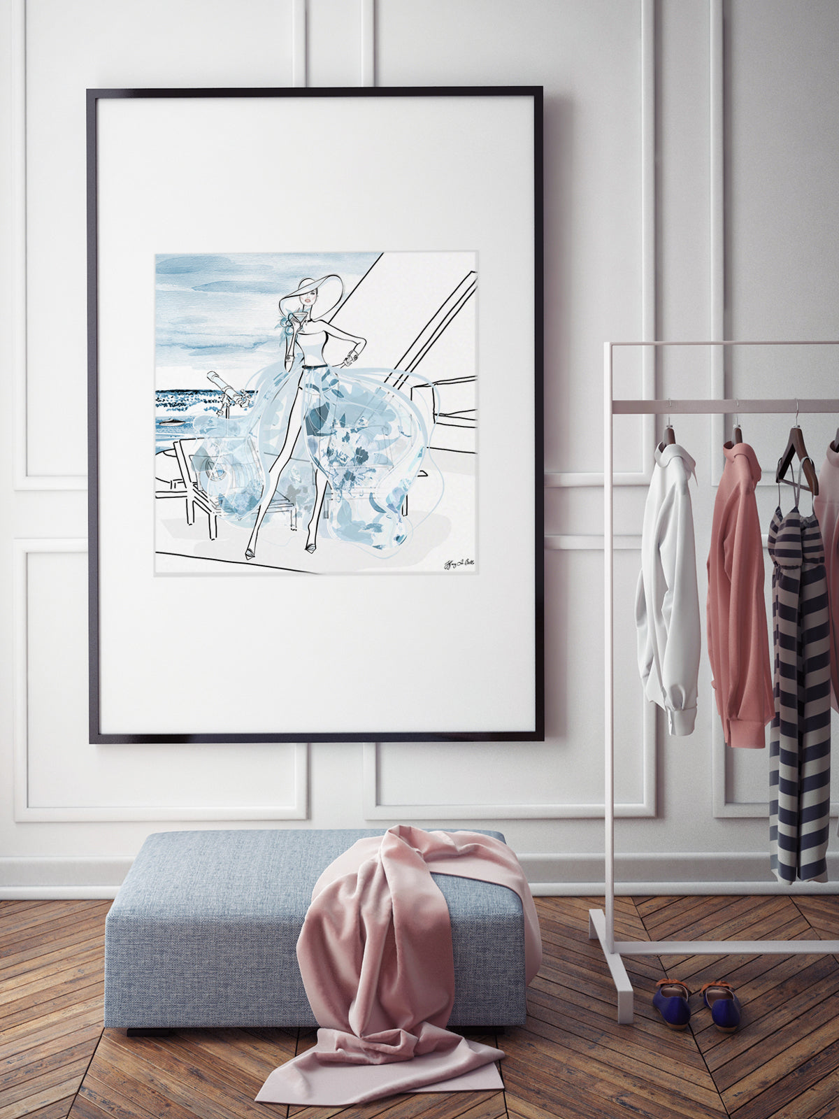 Summer is Coming - Illustration - Limited Edition Print - Tiffany La Belle