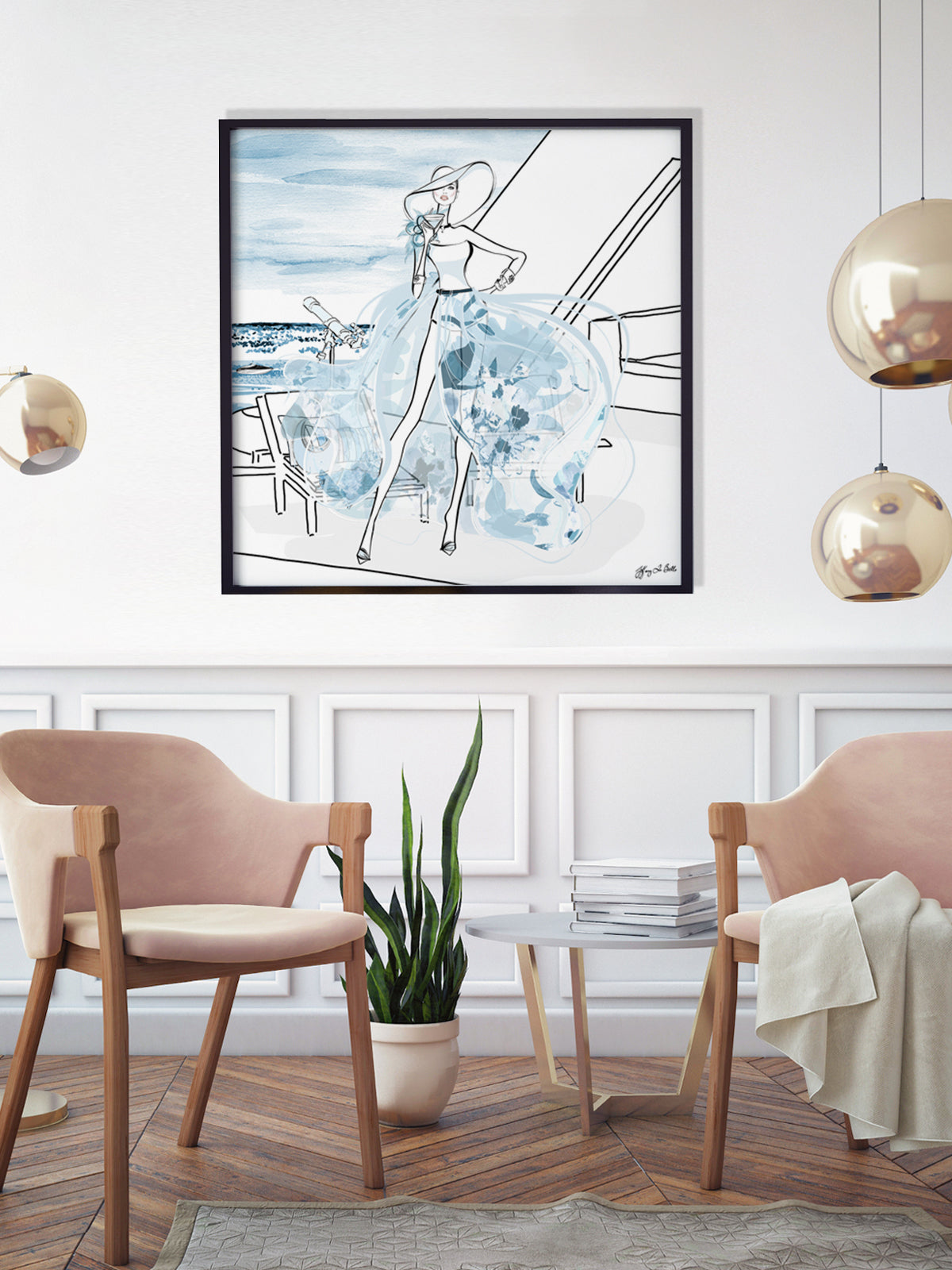 Summer is Coming - Illustration - Limited Edition Print - Tiffany La Belle